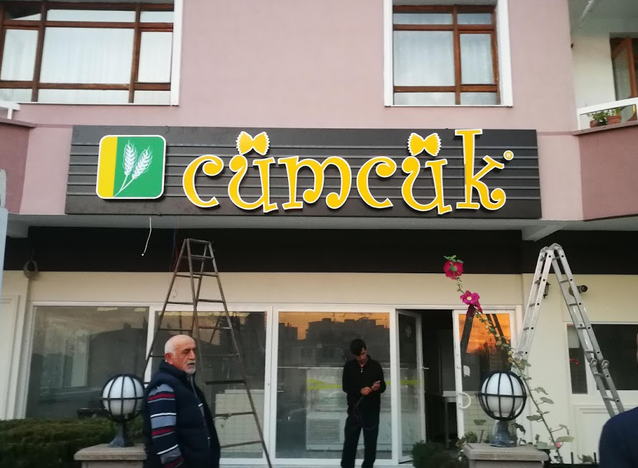 ANKARA DESENLİ KOMPOZİT KUTU HARF IŞIKLI TABELA